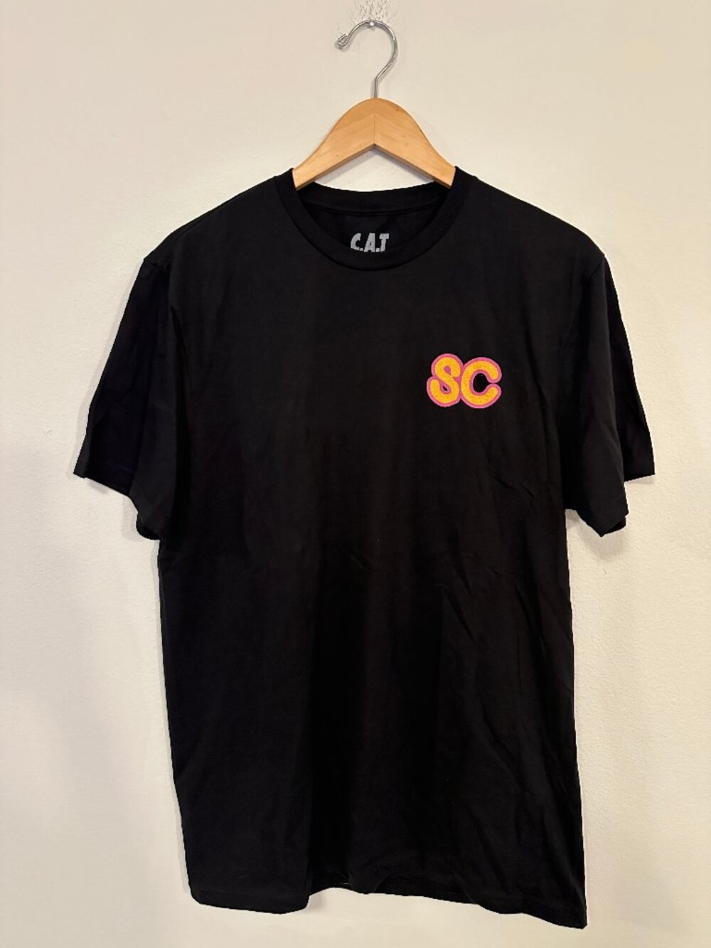C.A.T. Street Crack SC T-Shirt Mens Large Black Combat Application Technologies
